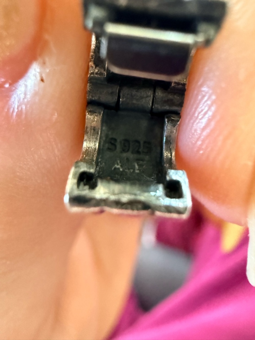 Pandora Sunburst Clip Charm Retired Sterling Silver & 14k Gold Accents - Picture 3 of 7